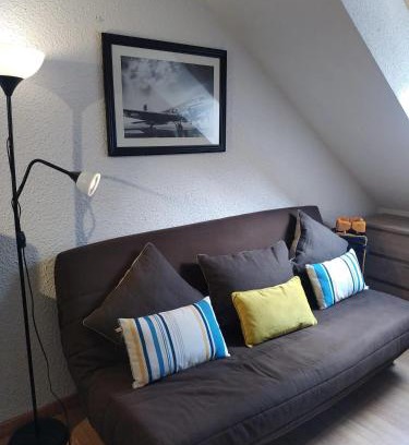 Puy-Saint-Vincent Apartment | Studio douillet à Puy-Saint-Vincent, 16 m², vue sur la montagne.