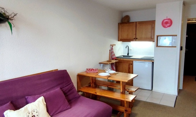 Prapoutel Apartment | Studio in Les Adrets-Prapoutel near slopes and center