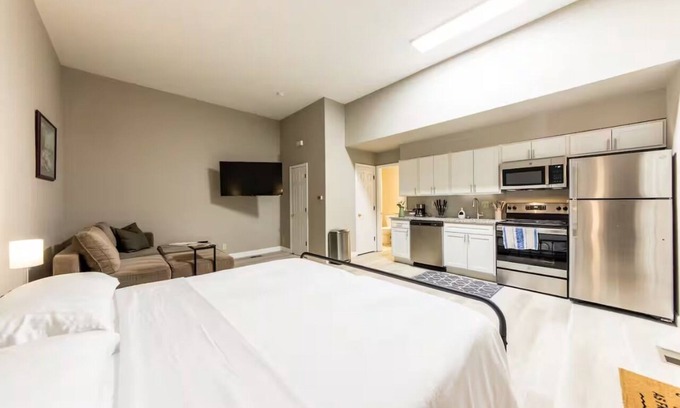 Soulard Apartment | Studio in Soulard - Massage + Reclining bed