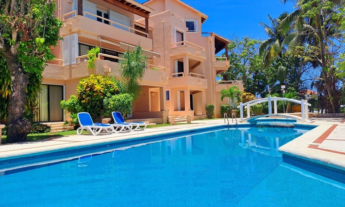 Puerto Aventuras Apartment | Studio Ki'in by Casa Kauani