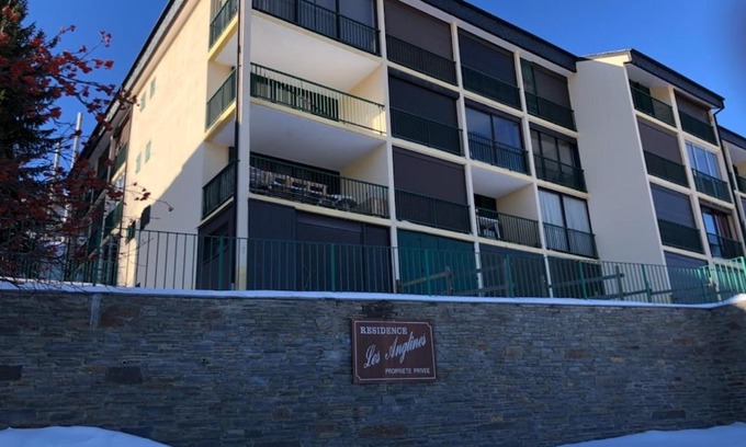 Les Angles Apartment | studio les anglines avec jardin pour 4 personnes