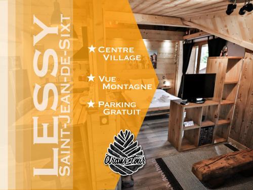 Saint-Jean-de-Sixt Apartment | Studio Lessy - Centre village - AravisTour