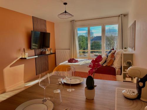 Evreux Apartment | Studio lumineux au cœur d'Evreux
