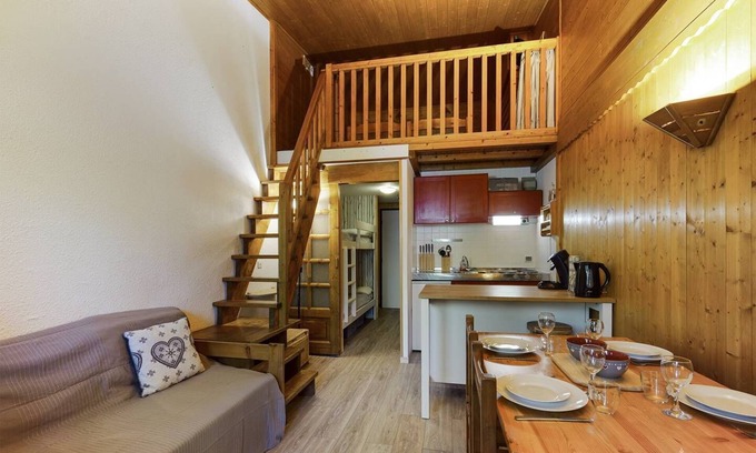 La Rosiere Apartment | STUDIO MEZZANINE 6 pers. LA ROSIERE