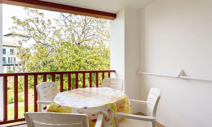 Behobie Apartment | Studio moderne avec piscine et parking, proche corniche basque - FR-1-2-303