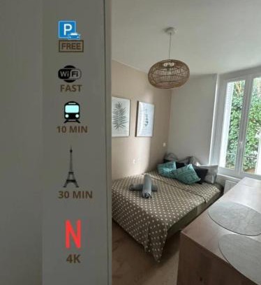 Cachan Apartment | Studio moderne proche de Paris
