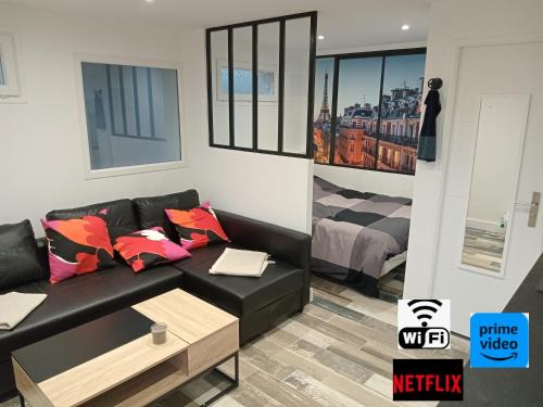 Athis-Mons Apartment | Studio neuf joliment décoré à 5 min de l'aéroport