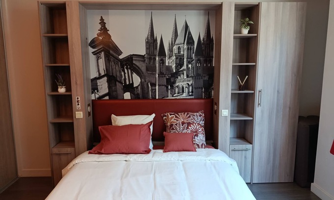 Le Bas Vaucelles Apartment | Studio on the banks of the Orne