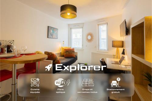 Troyes Apartment | Studio premium Arrivée autonome 24s24h