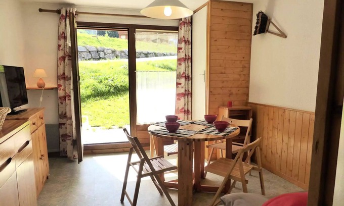 Beaufort Apartment | Studiokabine am Fuße der Pisten des Planay und Kindergarten ESF, sonnig