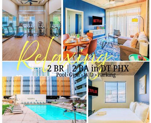 Evans Churchill Apartment | Stunning 2BD - Central DT- Gym, Pool, Parking Sleep8