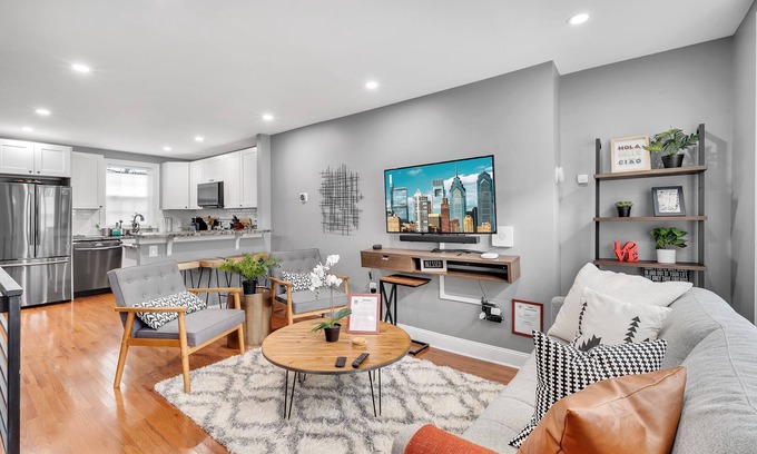 South Philadelphia House | ★ Stunning 3BR Modern Charm in South Philly ★