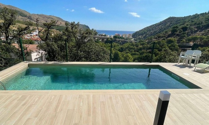 Colera Apartment | Stunning Apartment with Pool, Terrace, and Scenic Views in Tranquil Colera, Costa Brava