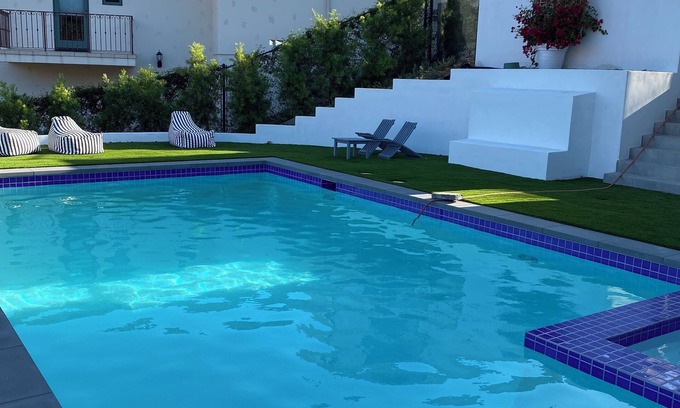 Western Malibu House | Stunning brand new home in Malibu Park. Ocean Views, pool and hot tub.
