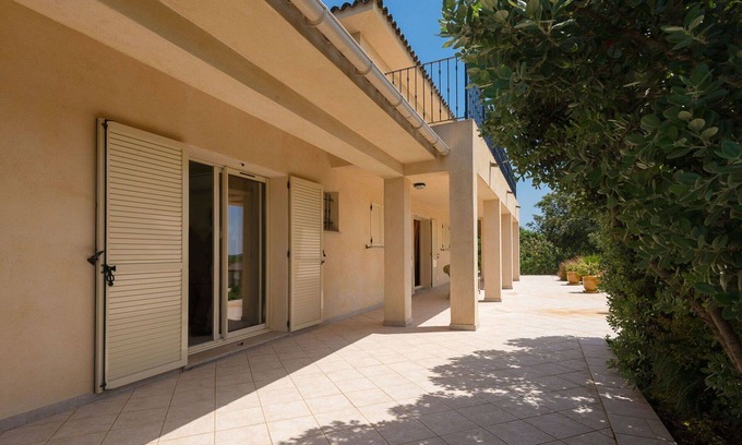 Pianotolli-Caldarello Villa | Stunning private villa for 10 people with private pool, A/C, WIFI, TV, terrace and parking