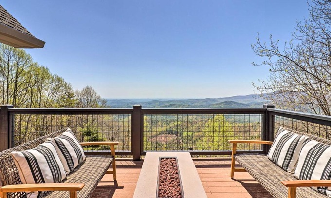 Highlands House | Stunning Highlands Escape with Fireplace and Game Room