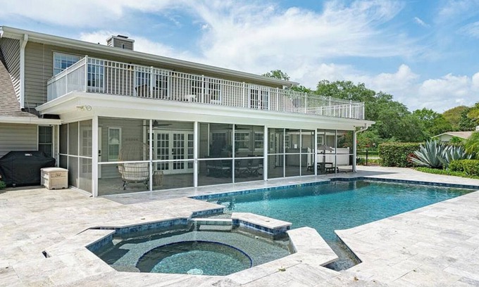 Clearwater House | Stunning Home with Large Pool and Backyard