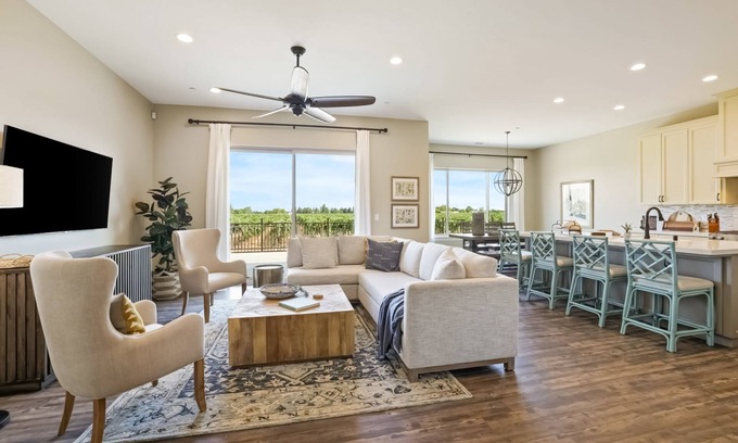 Acampo House | Stunning home with vineyard views, outdoor activities, & modern amenities