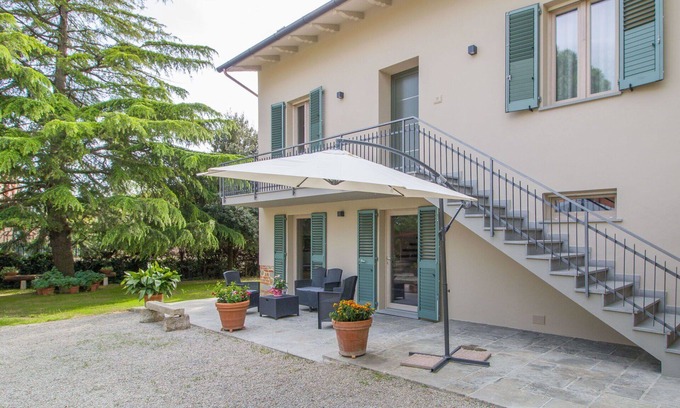 Le Piazze House | Stunning villa for 4 guests with A/C, WIFI, TV, balcony and parking