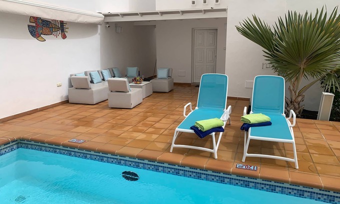 Puerto del Carmen Villa | Stunning modern villa with pool.