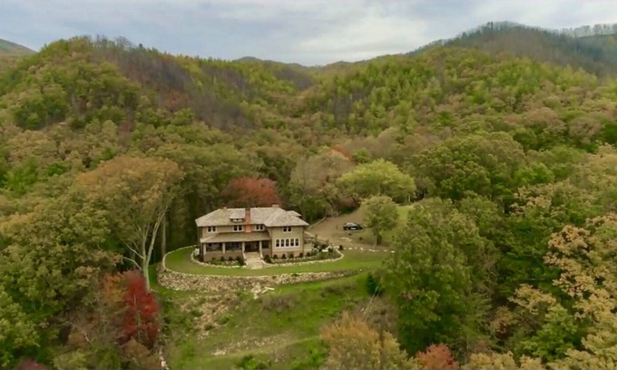 Hot Springs House | Stunning Mountain Estate Overlooking Hot Springs w/ Hot Tub, Gameroom, sleeps 17