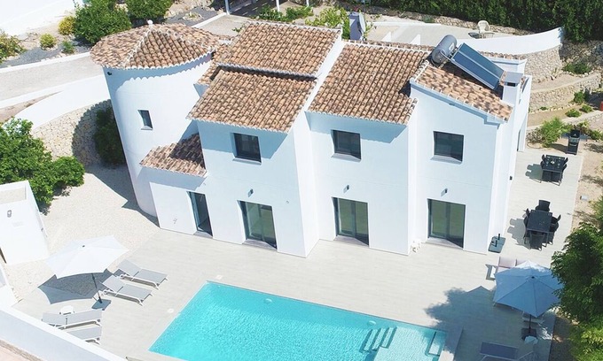 Fustera Villa | Stunning new build villa with private heated pool