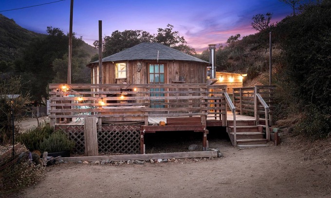 Leona Valley Cabin | Stunning, Pet-Friendly Yurt Rental on a 12-Acre Ranch in Palmdale, California