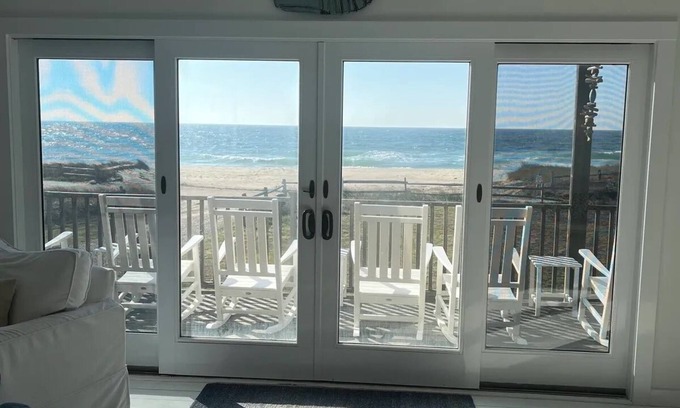 Nantucket House | Stunning, pristine oceanfront house in Madaket. Surrounded by conservation land.
