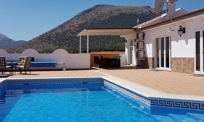 Loja Villa | Stunning Private Mountain view villa with pool welcome to real Spain