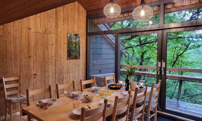 Monteggio House | Stunning private villa for 6 guests with WIFI, TV, balcony and parking