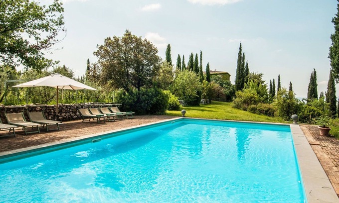Montalcino Villa | Stunning private villa with A/C, private pool, WIFI, TV, patio, panoramic view and parking