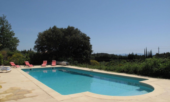 Tourtour House | Stunning private villa for 6 guests with private pool, WIFI, terrace and pets allowed