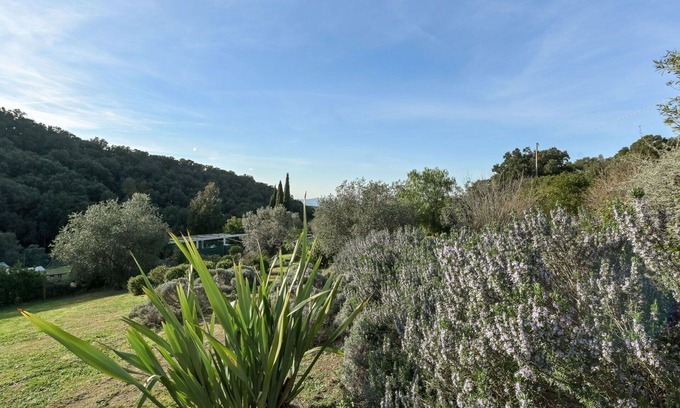Scarlino Villa | Stunning private villa with private pool, WIFI, patio, pets allowed, panoramic view and parking
