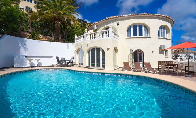 Benitachell House | Stunning private villa with A/C, WIFI, private pool, TV, terrace, pets allowed and panoramic view