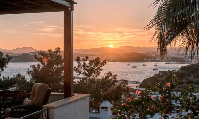 Bodrum Villa | Stunning Sea View Villa 3 min to Beach in Bodrum