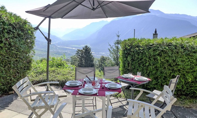 Randogne House | Stunning villa for 6 people with WIFI, TV, terrace and pets allowed