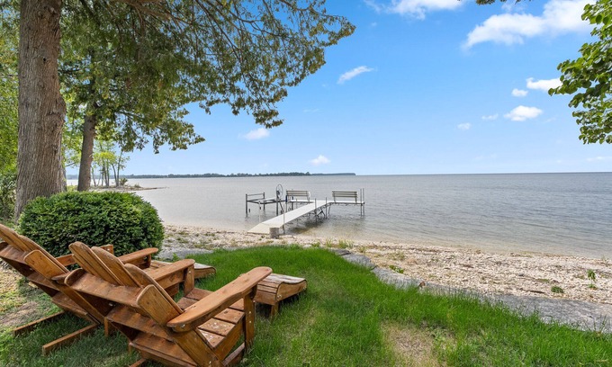 Sturgeon Bay House | Stunning Waterfront Home! 15 Minutes from Sturgeon Bay!