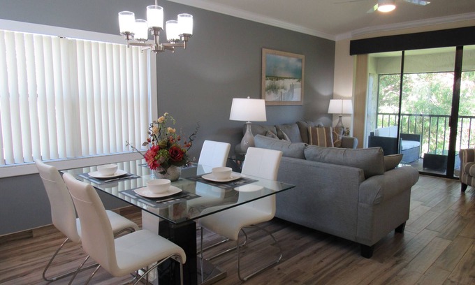 South Bradenton Condo | Stunning Waterfront Condo! Two Pools~Lanai~WiFi. By IMG~Beaches~AMI~Restaurants