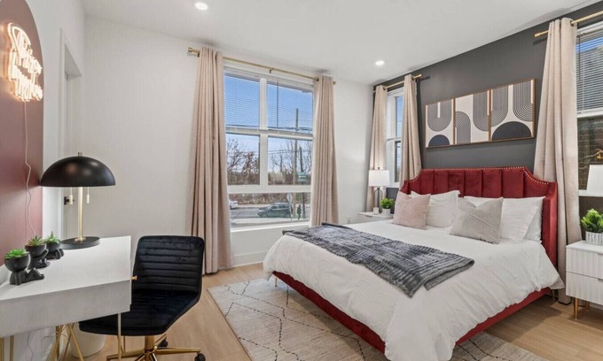 West Philadelphia Apartment | Stylish 1BR Near PennMuseum & PhillyZoo -New Build