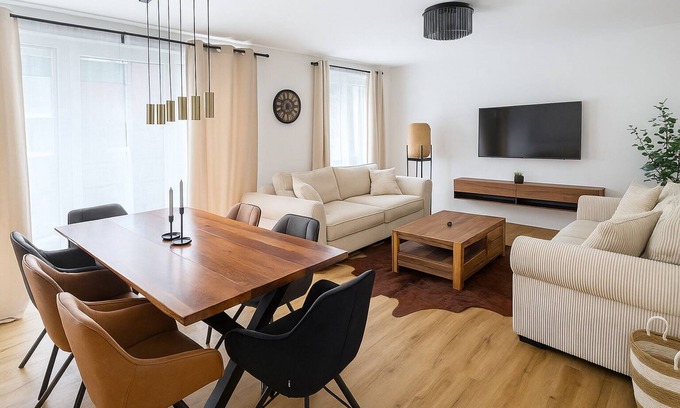 Volkmarsdorf Apartment | Stylish 3-room apartment in Leipzig | Central, modern & perfect for 6 guests