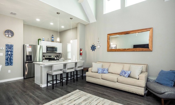 Corpus Christi House | Stylish Comfort Steps from the Beach in Brand-New Complex