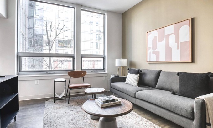 East Cambridge Apartment | Stylish East Cambridge 1BR w/W/D & Gym, nr Lechmere T, by Blueground