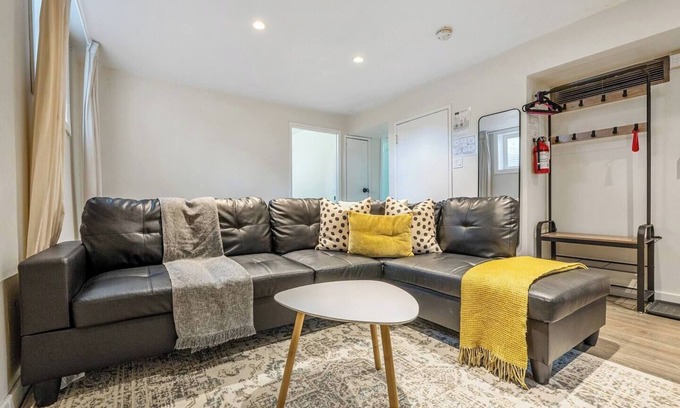 Glenbrook House | Stylish Gem - 2BR w Office and Secure Entry
