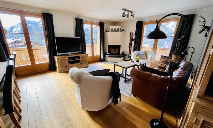 Wengen Apartment | Stylish Holiday Home In Wengen