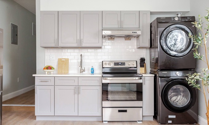 East Passyunk Crossing Apartment | Stylish Minimalist Stay in City Center