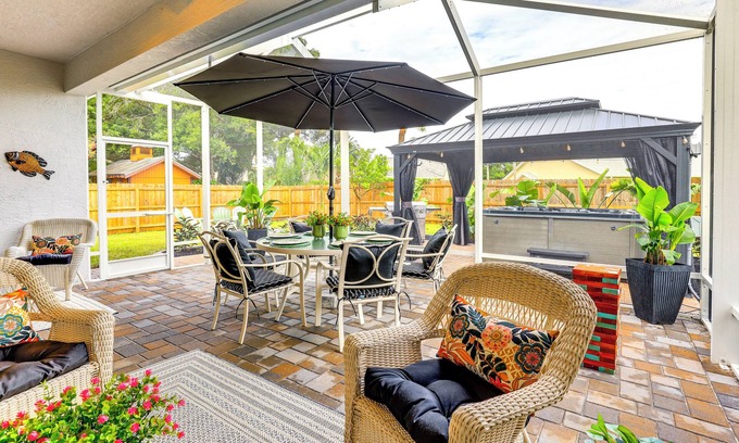 Port Saint Lucie House | Stylish Port St Lucie Home w/Hot Tub + Game Room!
