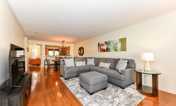 Greensboro House | Stylish Serenity - Spacious townhouse minutes from PTI and downtown Greensboro.