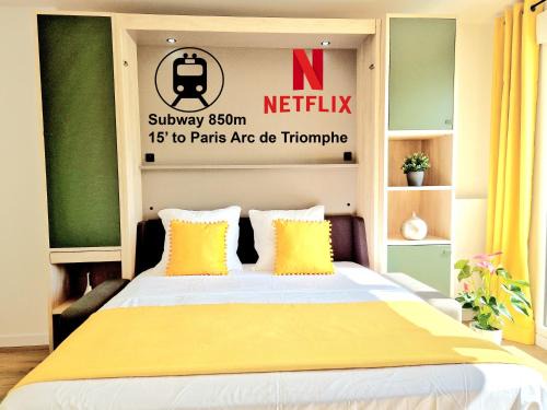 Rueil-Malmaison Apartment | Stylish Stay Near Paris - 850m to Subway RER A - Netflix T1-4P