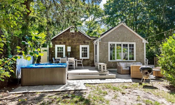 Yarmouth Port House | Stylish Updated Home, walk to Dennis Pond, Hot Tub!