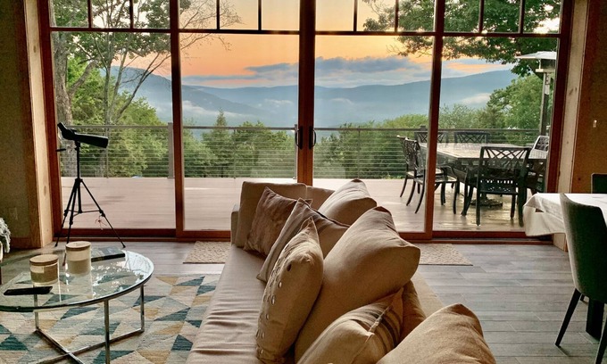 Margaretville House | "Sugar Mountain" Is a brand new home with magical views and breathtaking sunsets